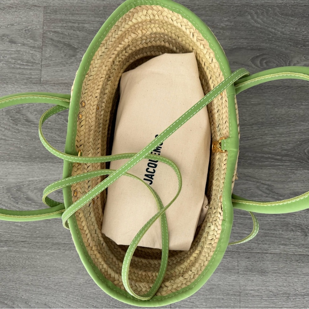 JACQUEMUS LE PANIER SOLI BASKET BAG NEW - Picture 5 of 9